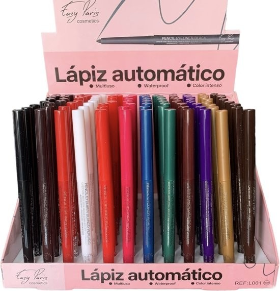 Lápiz Automático Multiusos – Color Intenso y Resistente al Agua