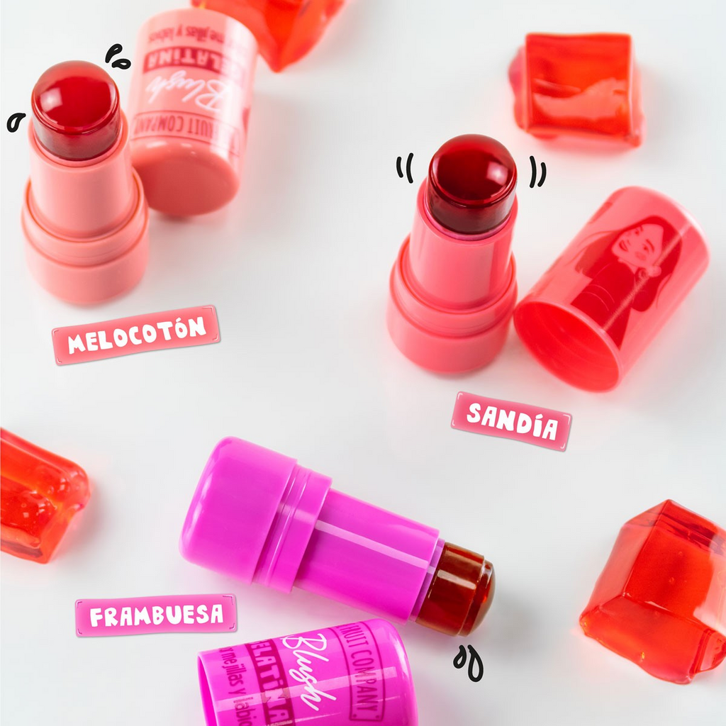 Gelatina blush color mejillas y labios