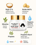 Crema facial kojic acid