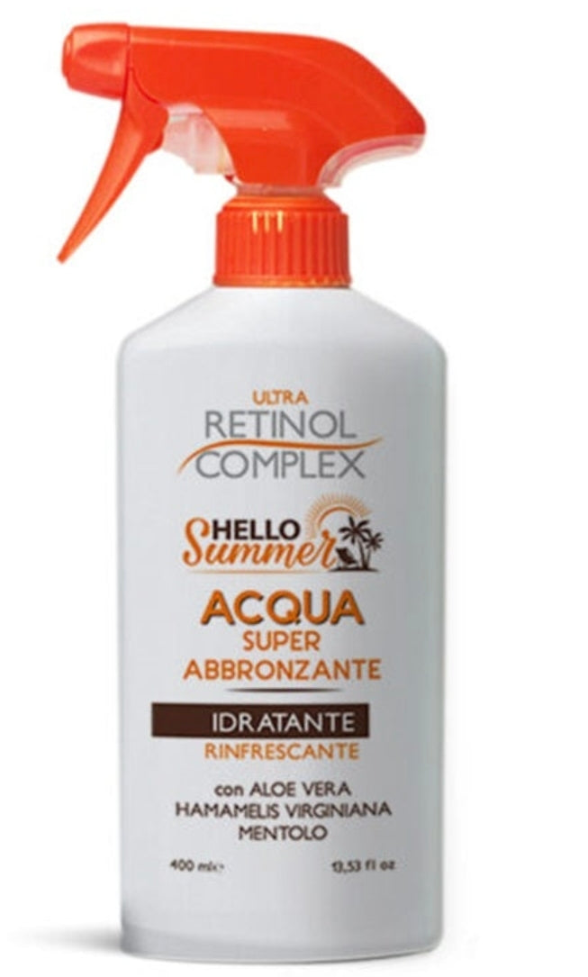 Agua Bronceadora con Aloe Vera