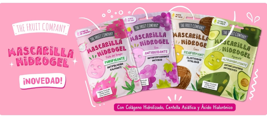 Mascarilla Facial Fruit Company – Varios Aromas