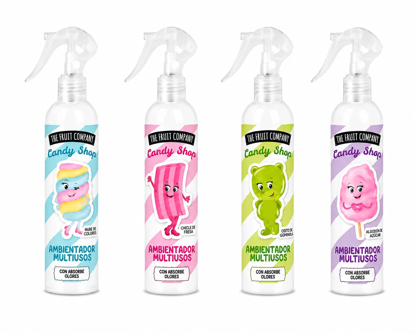 Ambientador Spray Candy Fruit Company – Aromas Dulces Infantiles