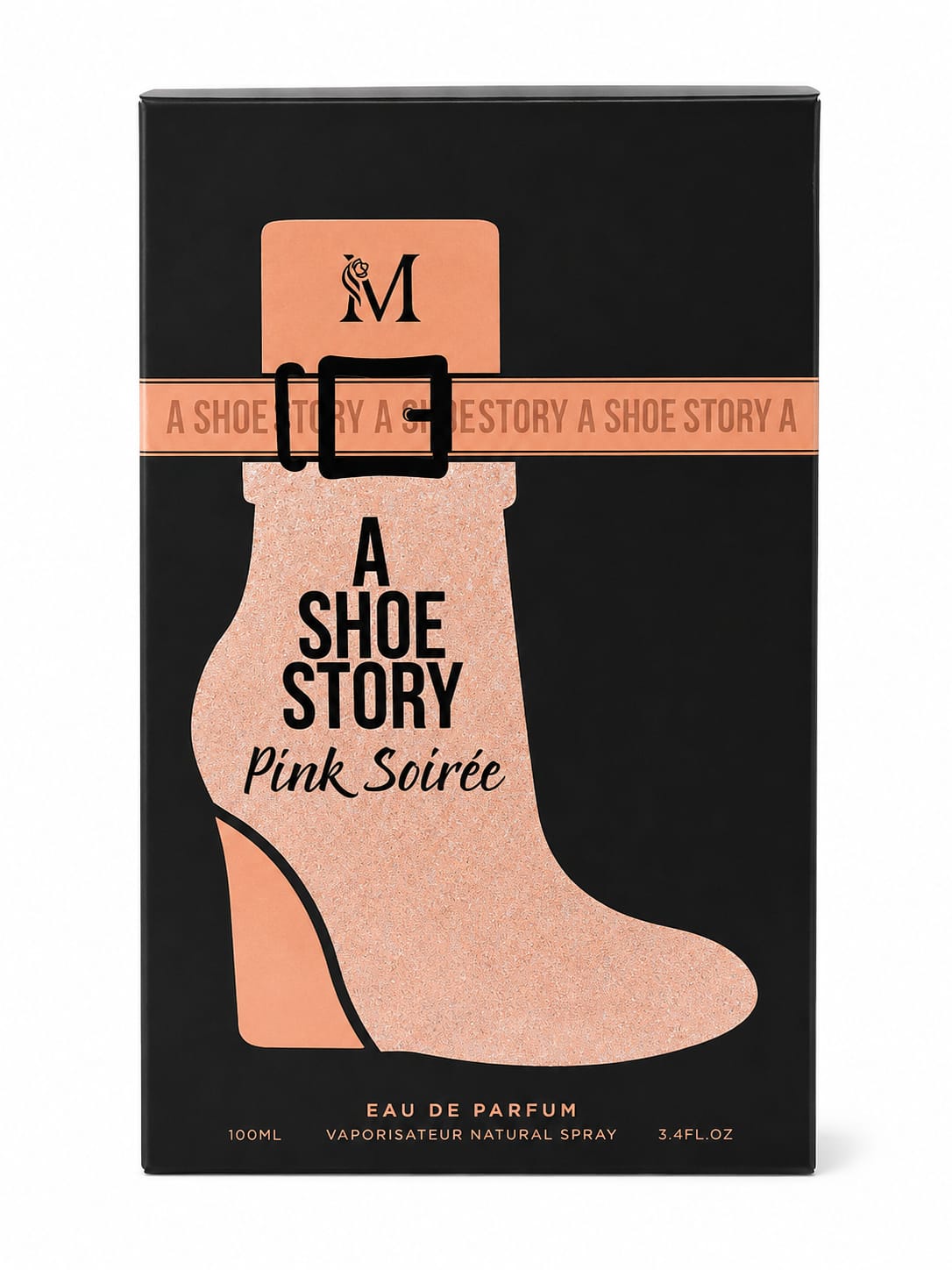 Agua de Perfume A Shoe Story – Inspiración Tacón Rosa con Purpurina