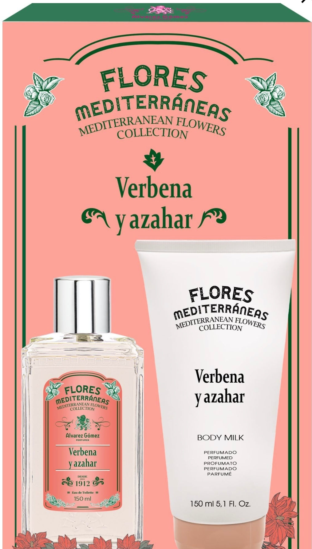 Perfume y bruma verbena y azahar