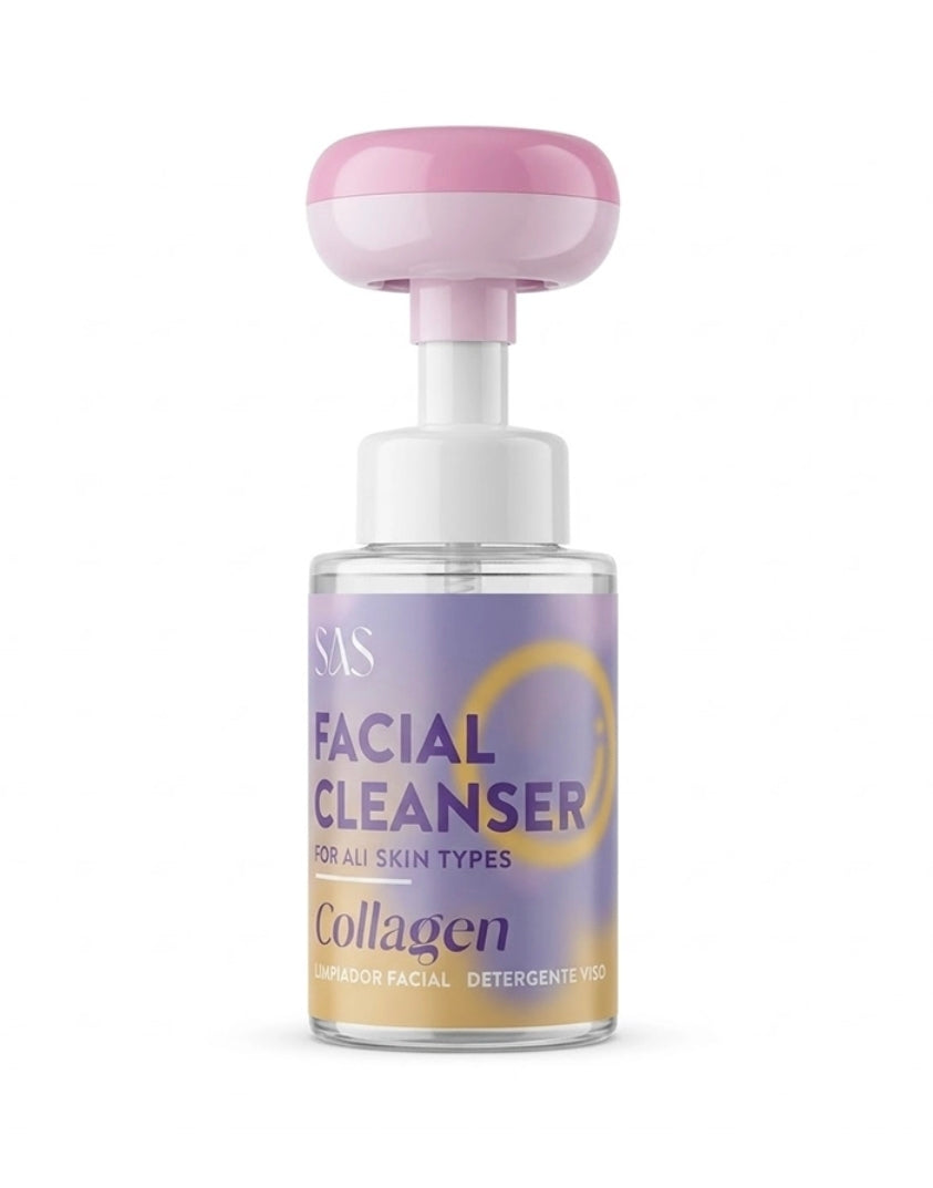 Limpiador facial en forma de flor
