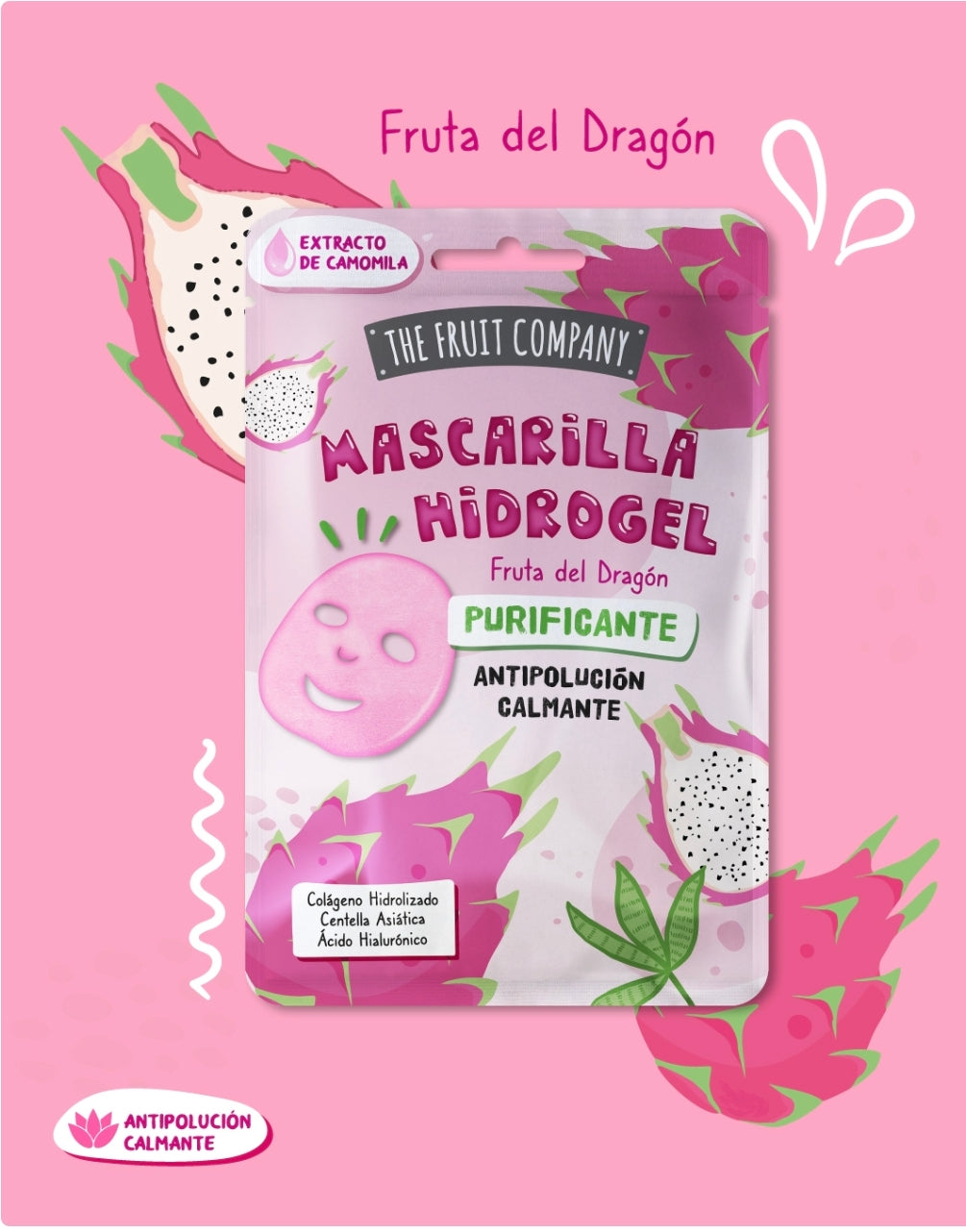 Mascarilla Facial Fruit Company – Varios Aromas