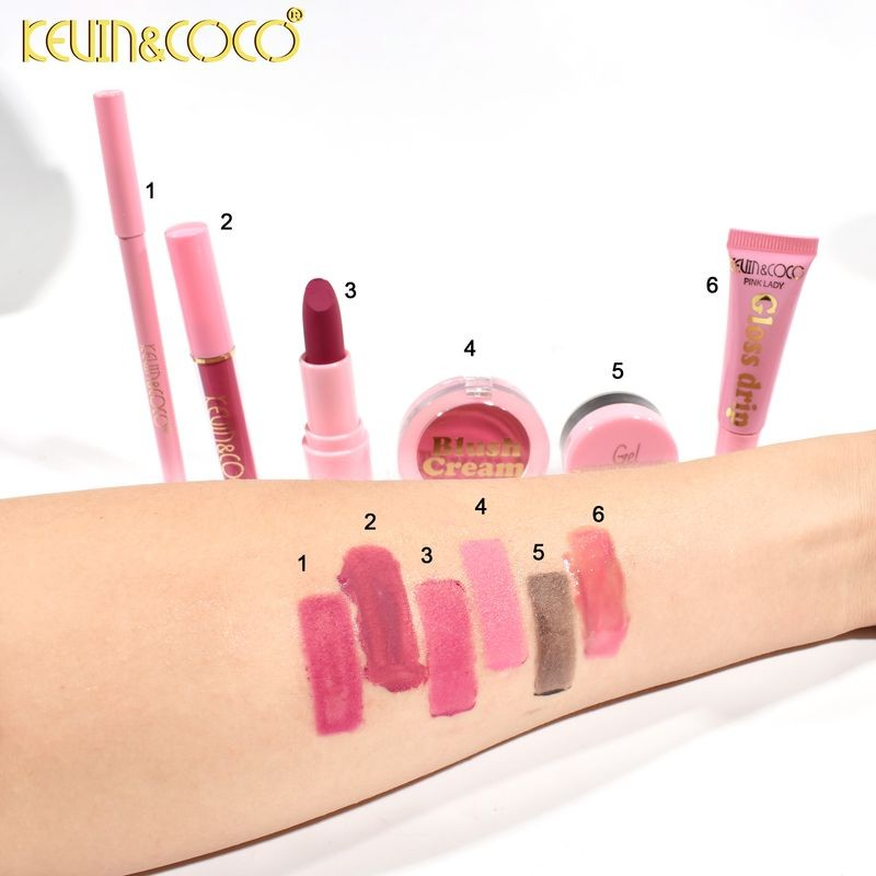 Pack Labiales y Colorete Kevin y Coco