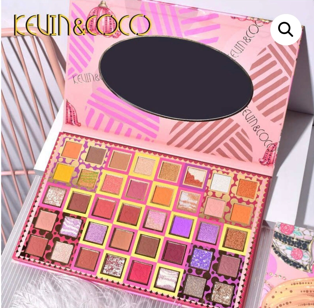 Paleta de 40 colores sombras
