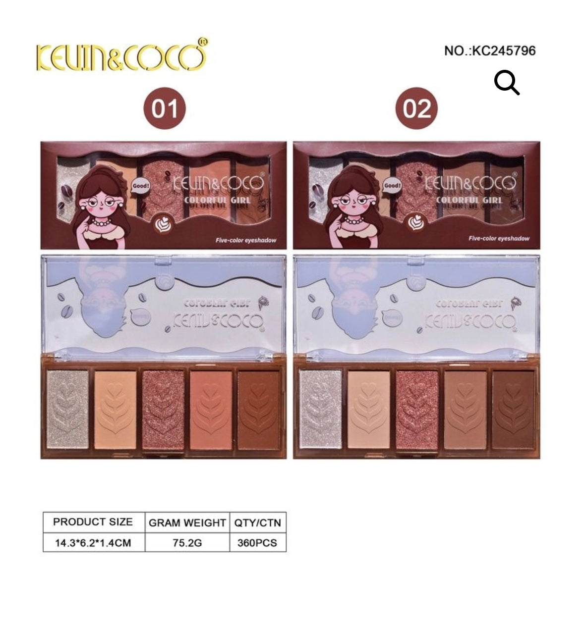 Paleta tonos marrones