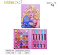 Paleta de 35 colores con máscara de pestañas y eyerline
