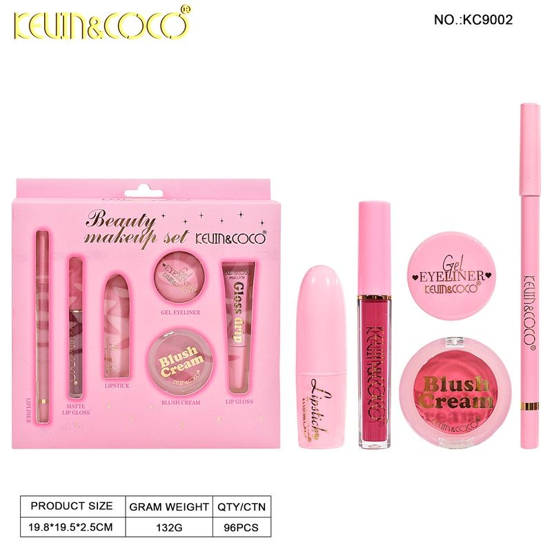 Pack Labiales y Colorete Kevin y Coco