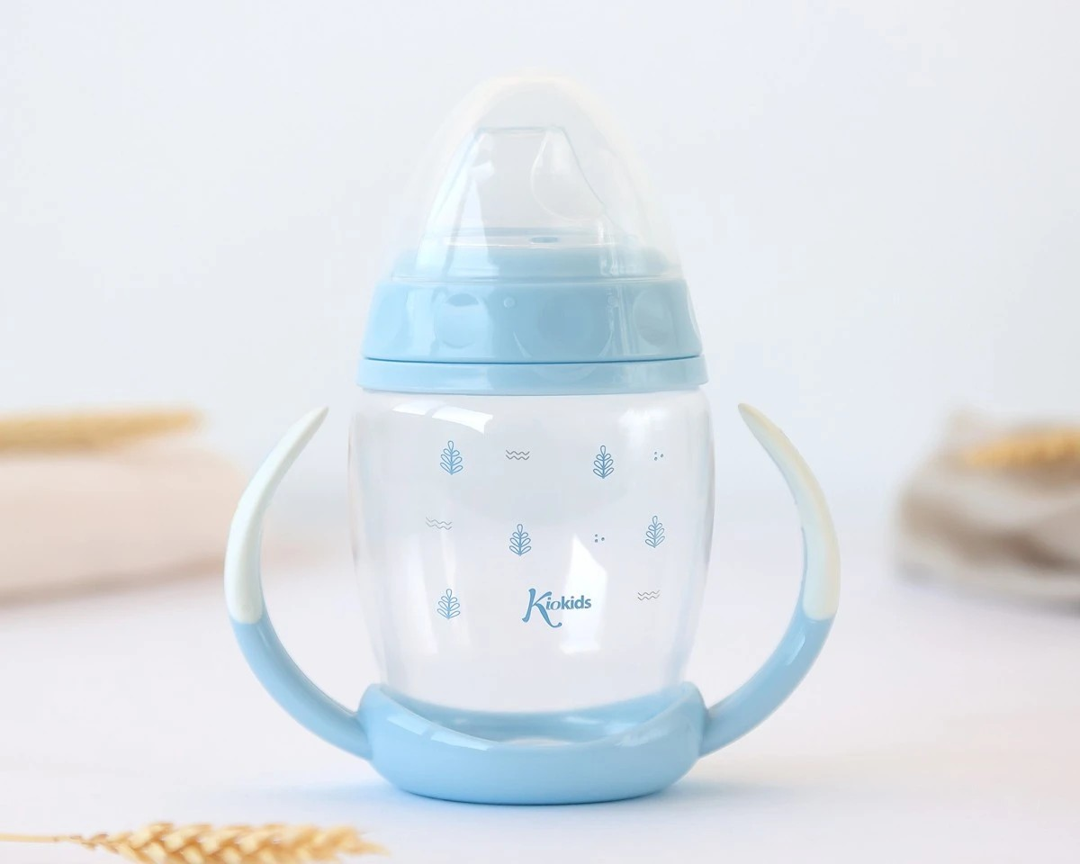 Botella de Aprendizaje azul– Colección Petits Moments KioKids